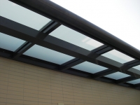 半圓水槽玻璃屋頂採光罩